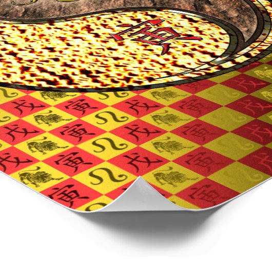 Poster Leo & Earth Tiger (Coin)