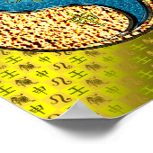 Poster Léo et singe de l'eau (Coin)