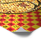 Poster Leo & Fire Tiger (Coin)