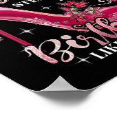 Poster Leo Girl Entrant Dans Mon Anniversaire Comme Un Pa (Coin)