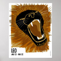 Leo le lion Zodiac