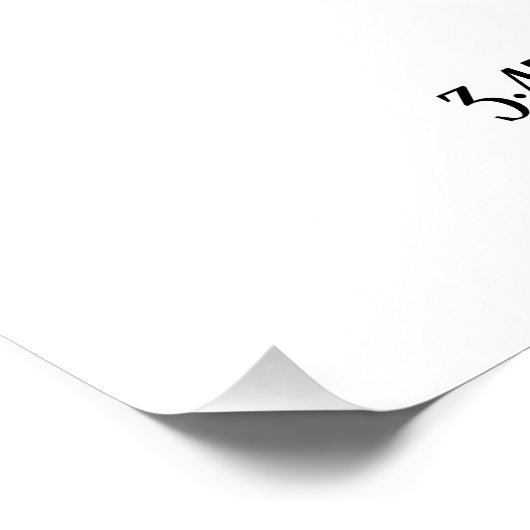 Poster Leo personnalisé Zodiac personnalisé (Coin)