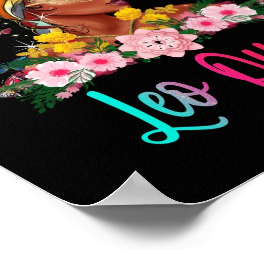 Poster Leo Queen Black Femmes Persistent Belle (Coin)