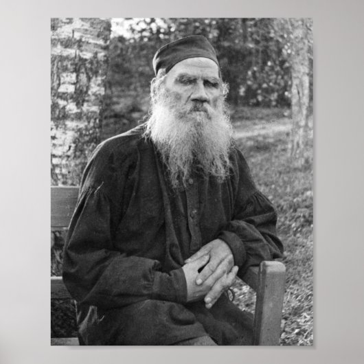 Poster Leo Tolstoï (Devant)