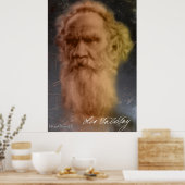 Poster Leo Tolstoï (Cuisine)