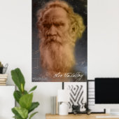 Poster Leo Tolstoï (Bureau à domicile)