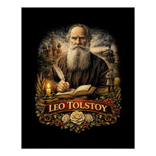 Poster Léo Tolstoï