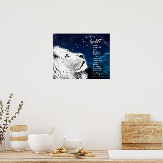 Poster Leo Traits (Cuisine)