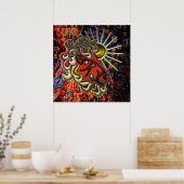 Poster Leo Zodiac Art (Cuisine)