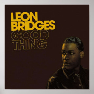 Poster Leon Bridges Good Thing Album Cover