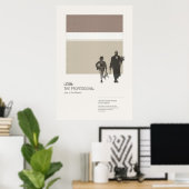 Poster Leon Le Professionnel (Bureau à domicile)