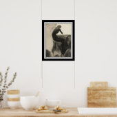 Poster Léon Spilliaert "La Princesse Maleine" 16x20 Impri (Cuisine)