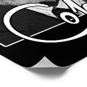 Poster Leonard Cohen Cadeaux de style rétro pour les fans (Coin)