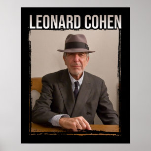 Poster Leonard Cohen Portrait (2)