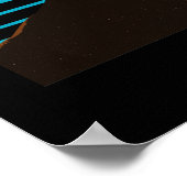 Poster Leonard Cohen Retro Portrait (Coin)