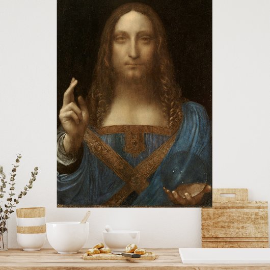 Poster Léonard de Vinci (Cuisine)