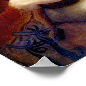 Poster Léonard de Vinci Lady avec une mine (Coin)