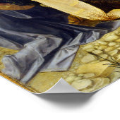 Poster Léonard de Vinci Le baptême du Christ (Coin)