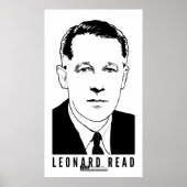 Poster Leonard Read (Devant)