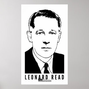 Poster Leonard Read