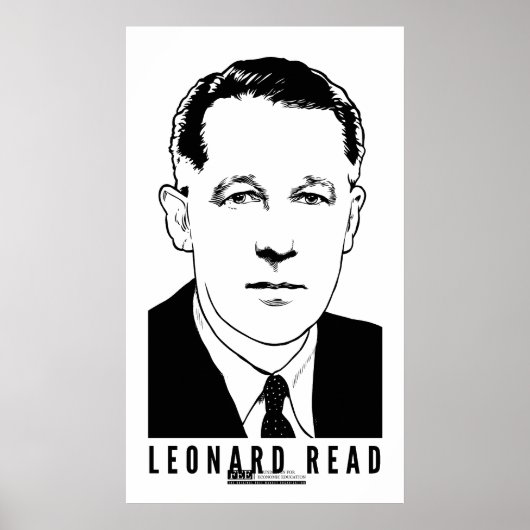 Poster Leonard Read (Devant)