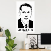 Poster Leonard Read (Bureau à domicile)