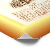 Poster Leonardo da Vinci ~ Anatomie des pieds ~ (Coin)