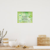 Poster Leonardo da Vinci Animal Rights cite vegan (Cuisine)