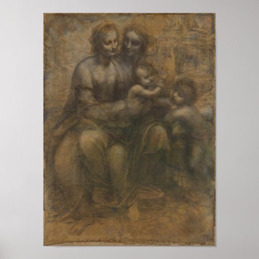 Poster Leonardo da Vinci Art (Devant)