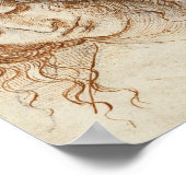 Poster Leonardo da Vinci - Chef de Leda (Coin)