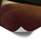 Poster Leonardo Da Vinci Ginevra De Benci Ancien Art Célè (Coin)