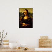 Poster Leonardo Da Vinci - Mona Lisa (Cuisine)