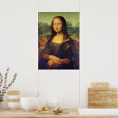 Poster Leonardo da Vinci - Mona Lisa (Cuisine)