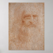 Poster Leonardo Da Vinci, Portrait présumé (Devant)