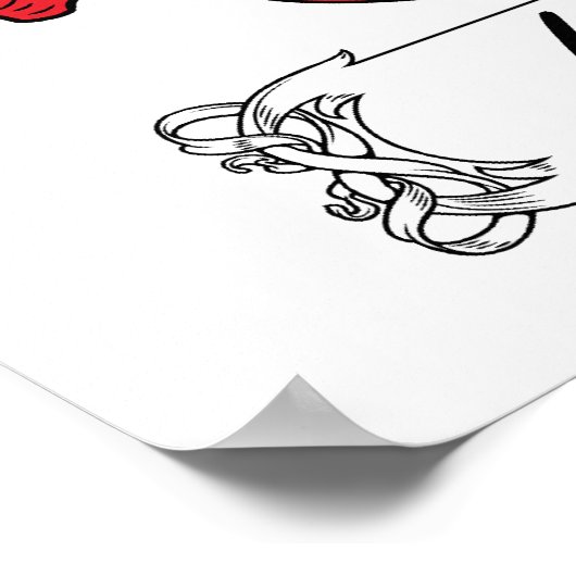 Poster Leonardo Family Crest (Coin)