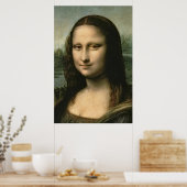 Poster Leonardo Vinci | Mona Lisa, c.1503-6 (Cuisine)