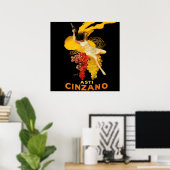 Poster Leonetto Cappiello Cinzano Cocktail Publicité (Bureau à domicile)