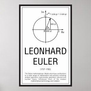 Poster Leonhard Euler