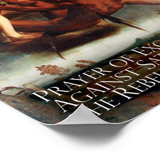 Poster Léonine Prière d'Exorcisme (Coin)