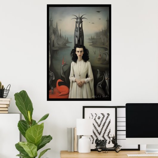 Poster Leonora Carrington (Bureau à domicile)