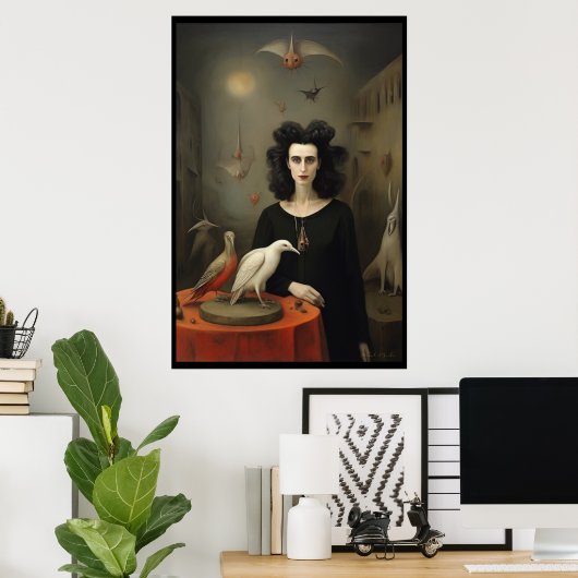 Poster Leonora Carrington Art (Bureau à domicile)
