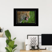 Poster Leopard (Bureau à domicile)