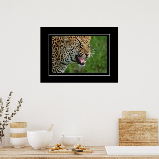 Poster Leopard (Cuisine)