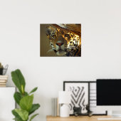 Poster Leopard (Bureau à domicile)