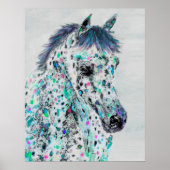 Poster léopard appaloosa (Devant)