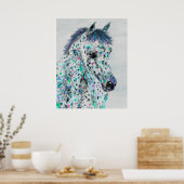 Poster léopard appaloosa (Cuisine)