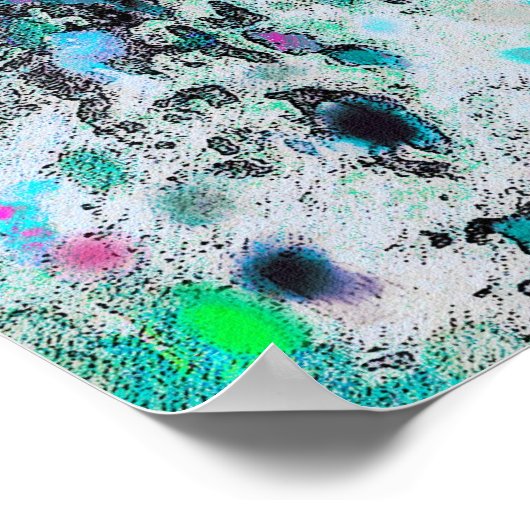 Poster léopard appaloosa (Coin)