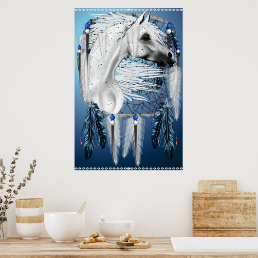 Poster Léopard Appy Dream Catcher (Cuisine)