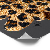 Poster Leopard Christmas Tree,christmas Coquette Bow Yarn (Coin)