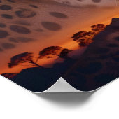 Poster Leopard Double exposition Nature animale Nature sa (Coin)